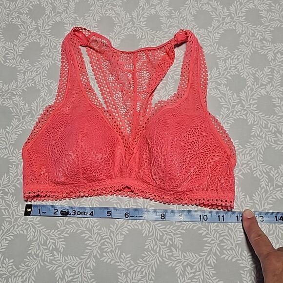 Victoria's Secret Bralette Racer Back Coral Size S - Picture 9 of 9